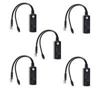 biyan 5X POE Power Supply Module Standard Isolated Splitter 48V to 5V2.4A USB Interface Splitter