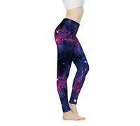 Biyejit Galaxy Stars Womens Legging Yoga Pants for Women Running Exercise Workout Leggings
