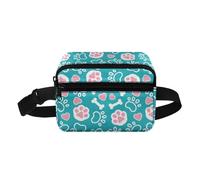 Biyejit Paw Boys Girls Bum Bag Waist Fashion Kids Teens Fanny Pack with Adjustable Belt Strap Crossbody Sling Bag for Travel Sports School