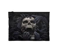 Biyejit Sugar Skull Travel Storage Bags Womens Mens Waterproof Luggage Organiser Pouch Lightweight Hospital Bags for Phone, Cosmetics