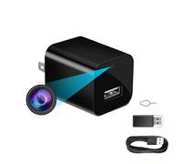 biyizor 1080P Hidden Spy Camera USB Charger - Discreet WiFi Surveillance Camera with Motion Sensors, Night Vision, and App Connectivity for Home Monitoring