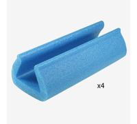Biyomap : Biyosafe : Foam Edge Protector : 20cm Long : 45x60mm : Set of 4