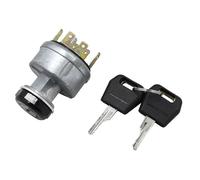 Biyouparts Ignition Switch 282775A1 D134737 Compatible with New Holland Skid Steer Loader L213 L215 L218 Compatible with Case Tractor 1080B 1550 Compatible with John Deere Front Mower 330 2150