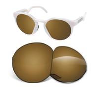 Biyxpiv 1.5MM Replacement Lenses Compatible With Oakley HSTN OO9242A OO9464A 52mm Sunglasses, Anti-Scratch, Bronze Mirrored, 52 mm