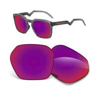 Biyxpiv 1.5MM Replacement Lenses Compatible With Oakley HSTN SQ OO9533 54mm Sunglasses, Anti-Scratch and Impact Resistant