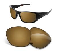 Biyxpiv 1.5MM Replacement Lenses Compatible With Oakley Masseter OO9486 60mm Sunglasses, Anti-Scratch