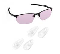 Biyxpiv Replacement Nose Pads EarSocks for Oakley WireTap 2.0 OO4145 OX5152 Frame, Easy Installation, Ox5152 Nose Pad 2 Pairs