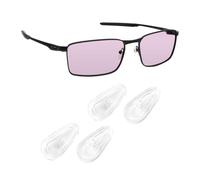 Biyxpiv Replacement Nose Pads EarSocks Rubber Kits for Oakley Fuller OX3227 Eyeglasses, Easy Installation