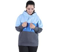 biyya® Womens Ladies Pullover Hoodie Top Long Sleeve Sweatshirt Top Soft Jumper Jacket Hoodies S-XXL (WPH-113-C, XXL)