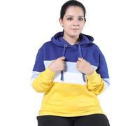 biyya® Womens Ladies Pullover Hoodie Top Long Sleeve Sweatshirt Top Soft Jumper Jacket Hoodies S-XXL (WPH-113-D, Large)