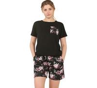 biyya® Women's Pyjamas Sets with Shorts Ladies Pyjamas Cotton Short Sleeve Soft 2 Pieces Pjs Set Summer Loungewear Sleepwear Nightwear for Women S-XXL (WSS-117-A, XXL)