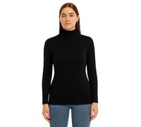 biyya Women's Turtleneck Long Sleeve Jumper Cotton Ribbed Ladies High Neck Pullover Sweater S-XXL (WHN-124-A, XXL)