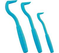 BIZ UK Tick Remover Tool for Dogs & Cats - 3 Pack Tick Removal Hook Set (Small, Medium, Large) - Easy & Safe Tick Removal for Pets & Humans - Flea & Tick Remover Kit, Chemical-Free Pet Grooming Tool