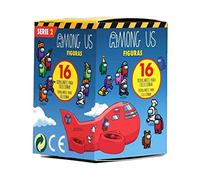 Bizak - Among us s2-Pack 1 Surprise Box Dolls and Action Figures, Multicolor (6411-2207)