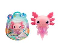 Bizak Animagic Axolotl Electronic and Light Pet, Pink, + 4 Years, Sensory Play & Touch Experience, Extendable Body, Floats & Glows in Water (64550393-2)