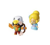 Bizak Brawl Stars Pack of 2 Figures 6 cm in Box BO and Piper (64112015-4)