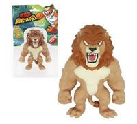 Bizak Monsterflex 64390011-6 Wild Monster King Lion, Super Extendable and Elastic, 25 cm, 14 cm for Collecting, for Fans and Children from 4 Years