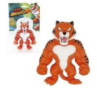 Bizak Monsterflex 64390011-9 Wild Monster Tigerex, Super Extendable and Elastic, 25 cm, 14 cm for Collecting, for Fans and Children from 4 Years