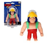 Bizak Monsterflex Brawl Stars Collectible Bo Figure, Super Stretchable and Stretchy Doll, 13 cm, 10 Pieces to Collect, for Adults Fans Collectors and Children from 8 Years (64390009-7)