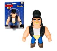 Bizak Monsterflex Brawl Stars Collectible Bull Figure Doll Super Extendable and Elastic, 13 cm, 10 to Collect, for Adults Fans Collectors and Children from 8 Years (64390009-6)