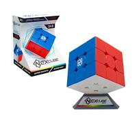 Bizak Nexcube 3x3 Clasico, The Cube for Speedcubers. Maximum Speed. Stickerless. with Precise Positioning and Double Adjustment System, Multicolor (64559901)