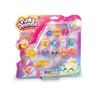 Bizak Pinky Promise Gemmy Friends, Pack of 12 Surprise Gems in Blister Pack, for Collection, Includes Gems, Bracelet and Ring, Rare Gem, Jewelry Collection, (64320007) Multicoloured