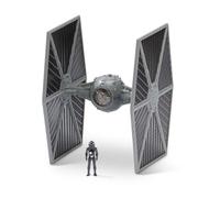 Bizak Star Wars Ship 8 cm Tie Fighter Grey, and Includes 1 Figure (62610004)