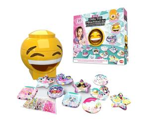 Bizak Sticker-MakerCreate Your 3D Stickers, Funny Sticker Maker Machine with Backgrounds and Gems to Stick Where You Like, Gift for Girls and Boys Age 6+ (63332665)
