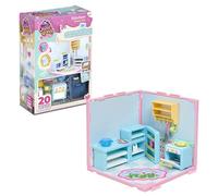 Bizak Suite Spaces Design Your Kitchen, Customizable Modular DIY Set with Furniture and Accessories, Includes 20 Accessories and Decorative Papers, for Girls From 6 Years Old (64554115)