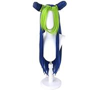 Bizarre Jojo bizarre wind adventure golden wind wig cosplay jolyne cujoh kujo green braided buns jojo no kimyou in the bouken KEEBON Cosplay Anime Wig Coser