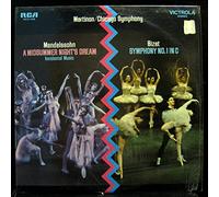 Bizet, Mendelssohn - Symphony in C, Sommernachtstraum (Jean Martinon) [Vinyl LP]