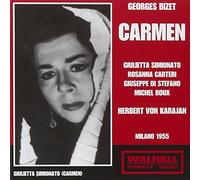 Bizet Simionato / Carteri / di Stefano / Roux / Sciutti / La Scala / Karajan - Bizet - Carmen (Von Karajan, Milan 1955)
