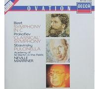 Bizet: Symphony in C/Prokofiev: Classical Symphony in D/Stravinsky: Pulcinella Suite (Marriner/ASMF) (1990) Audio CD
