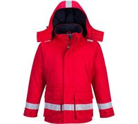 Portwest FR59RERL FR Anti-Static Winter Jacket, Large, Red