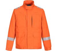BizFlame Plus Lightweight Stretch Panelled Jacket Orange 3XL