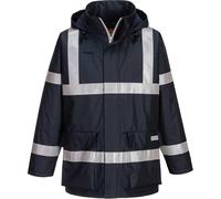 BizFlame Rain Anti Static Flame Resistant Jacket Navy M