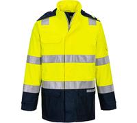 Portwest Bizflame Rain+ Hi-Vis Light Arc Jacket