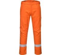 BizFlame Ultra Flame Resistant Trousers Orange 33" 31"