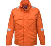 BizFlame Ultra Two Tone Flame Resistant Jacket Orange 3XL