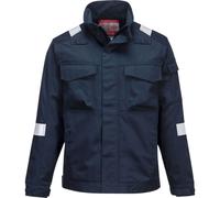 BizFlame Ultra Two Tone Flame Resistant Jacket Navy 3XL