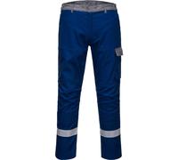 BizFlame Ultra Two Tone Flame Resistant Trousers Royal Blue 44" 31"