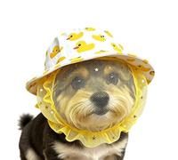Bizhubmat Dog Head Cover - Mesh Adjustable Anti Eating Protector | Cat Face Guard Dog Head Net,for Puppy Kitten Small Medium Indoor Outdoor Garden Yard Home Travel Hiking Picnic