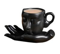BizimHesap Kissing Cappuccino Cups and Saucer Set Coffee Set Coffee Cups Ceramic Engagement Gifts Wedding Gifts for Bride and Groom Mr and Mrs Gifts for Couple China Tea Cup Wedding Gifts for Couple