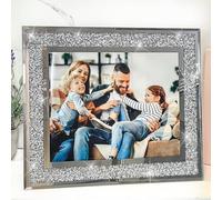Biznest 12X16" Inches Crushed Glass Crystal Diamond Photo Frame Home Decor, Gift, The World'S Largest Picture Frame Collection Of Biznest Store