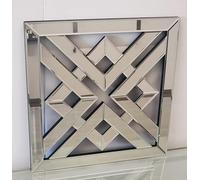 Biznest 30Cm Decorative Geo Mirror Geometric Style Modern Fashion Art Decor Decorative Mirror For Living Room Bedroom Bathroom (3)