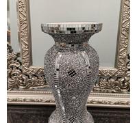 Biznest 30Cm Luxury Flower Vase Ceramic Flowers Pot Centerpiece Mirror Effect Home Table Birthday Wedding Gift (Vase 025)