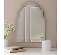 Biznest 30X40Cm Clear Glass Decorative Mirror Wall Mirror For Living Room Bedroom Hallway Home Decor Birthday House Warming