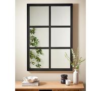 Biznest 65X97Cm Black Large Window Mirror Wall Mirror For Living Room Bedroom Hallway Home Decor Birthday House Warming