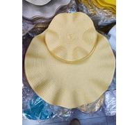 Biznest 8Pcs Set Round Wavy Rattan 4X Placemats 4X Coasters Dining Table Pale 38Cm