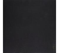 Biznest Black Glass Worktop Saver Durable Kitchen Protector With Rigged Surface 40X30Cm